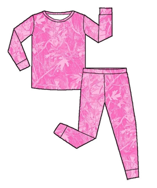 Pink Camo 2 Piece