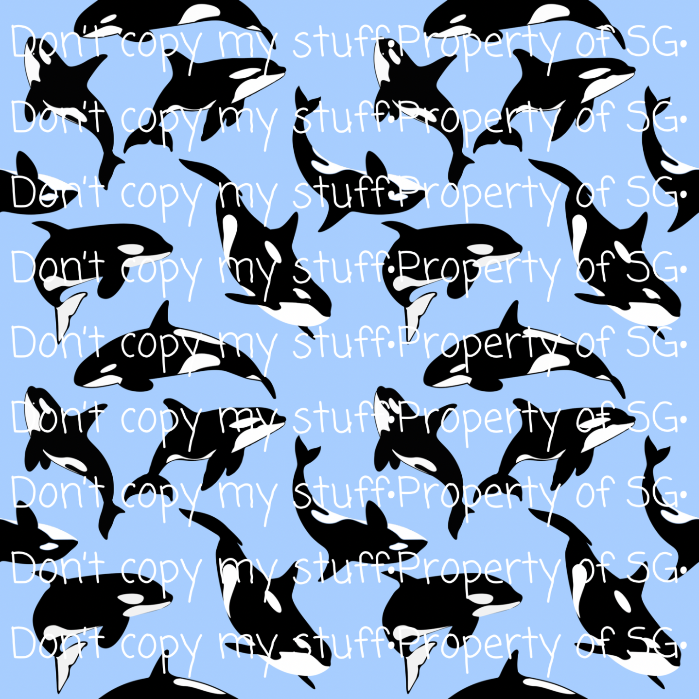 Blue Orca Seamless