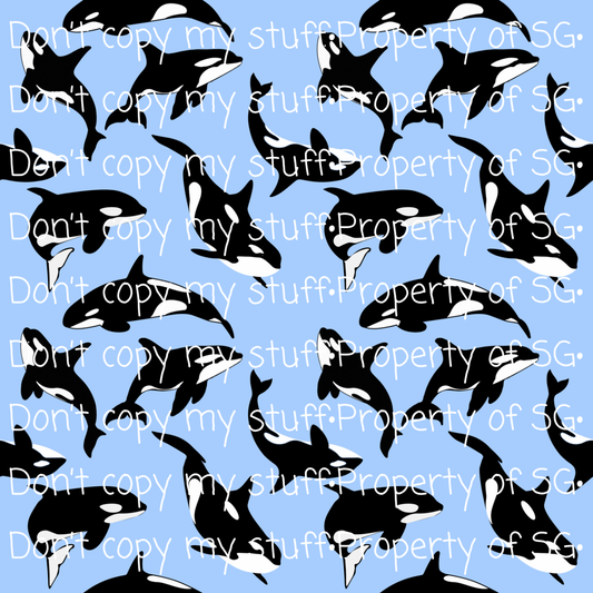 Blue Orca Seamless