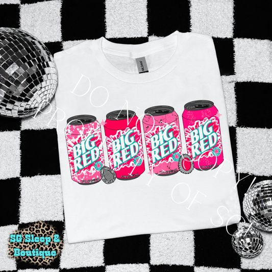 Red Soda Kids Tee