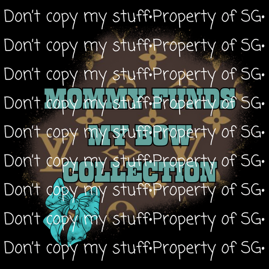 Mommy Funds Bows PNG