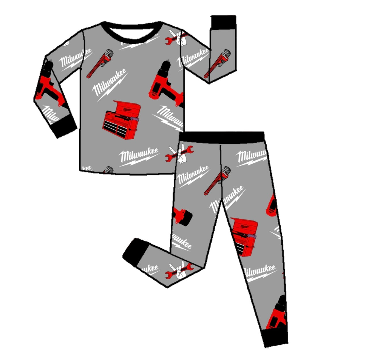 Red Tool Box 2 Piece