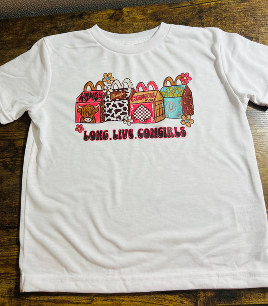 Cowgirl Meal Kids Tee