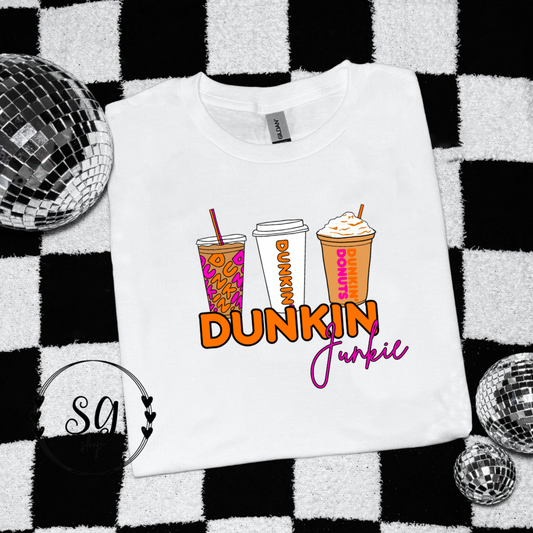 Dunkin Junkie Kids Tee