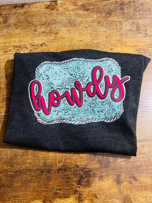 Howdy Buckle Kids Tee