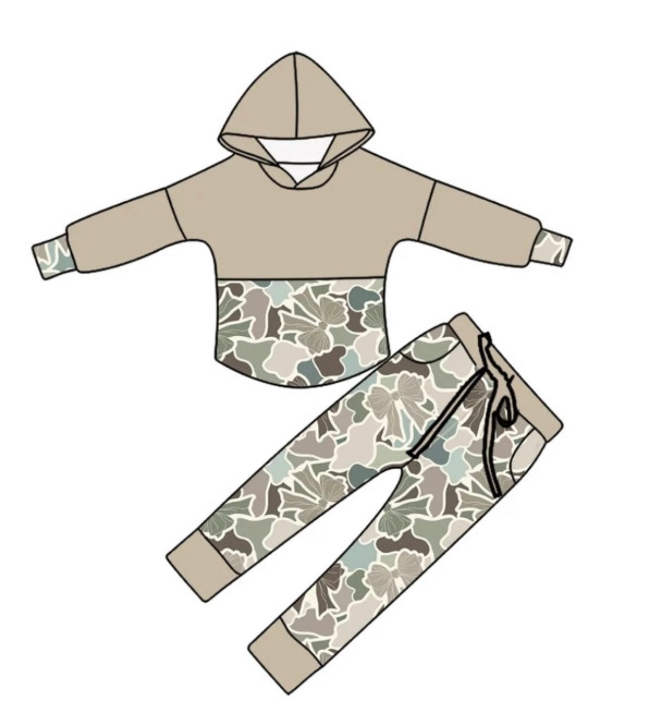 Backwoods Barbie Pullover Set