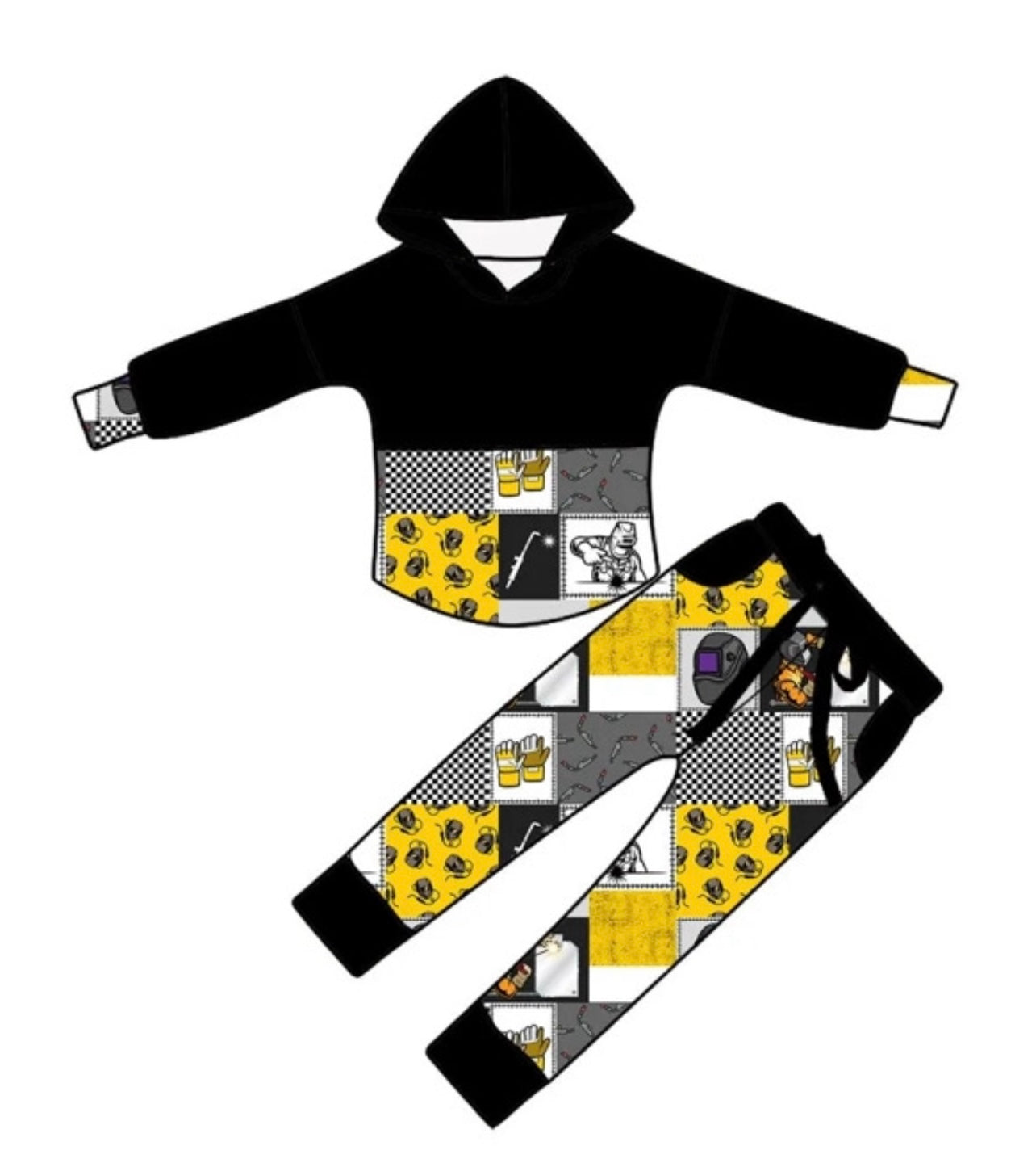 Welder Dude Pullover Set