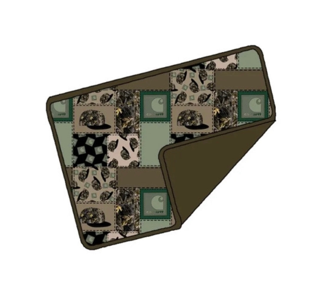 Camo Snapbacks Blanket