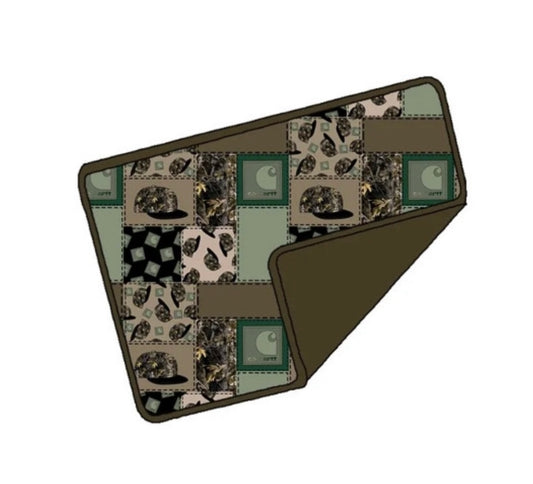 Camo Snapbacks Blanket