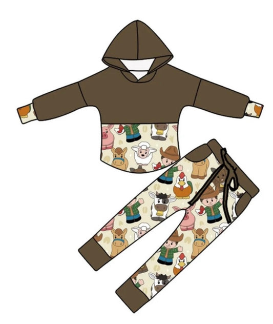 Little Farmer Pullover Set