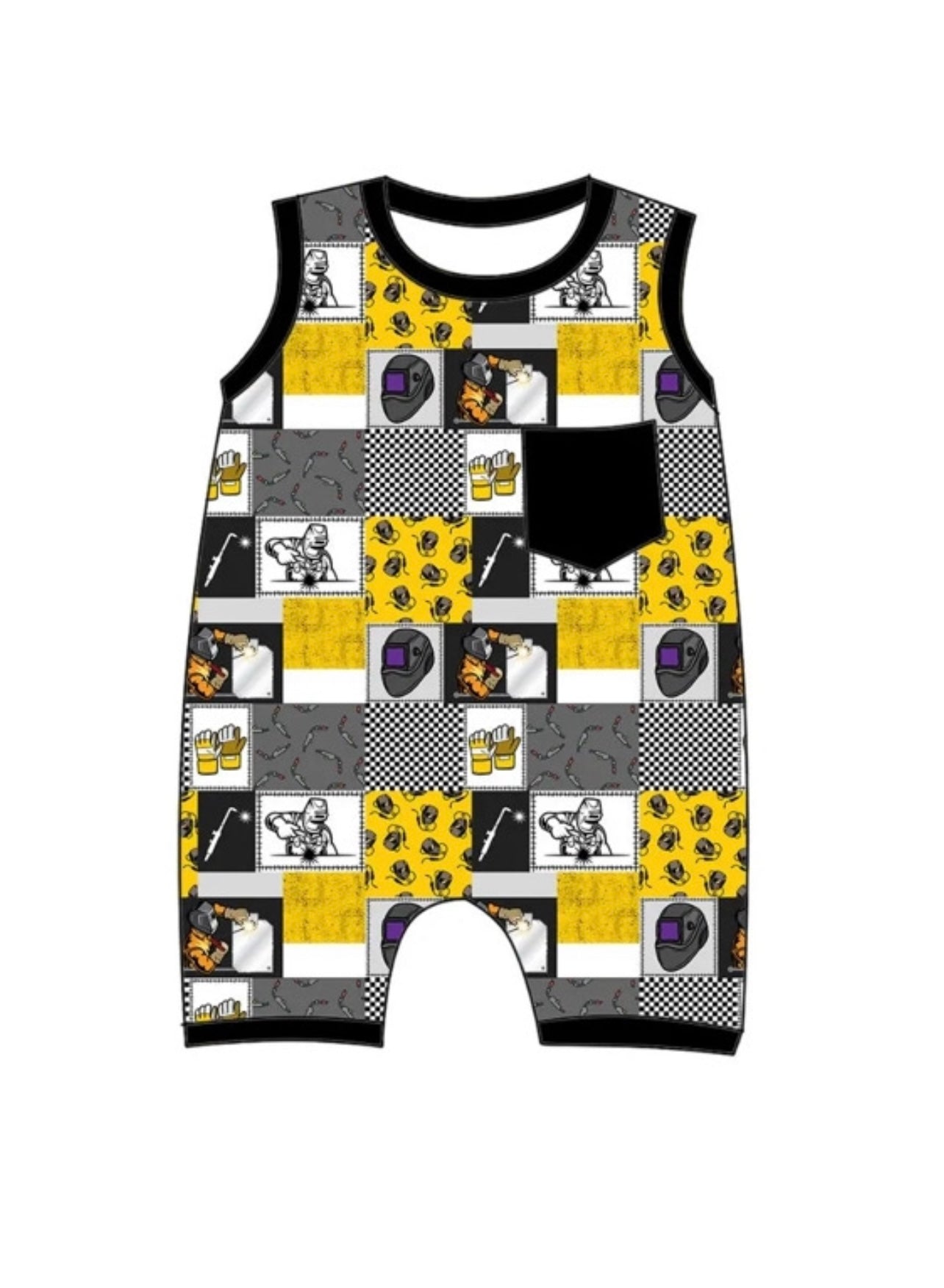 Welder Dude Romper