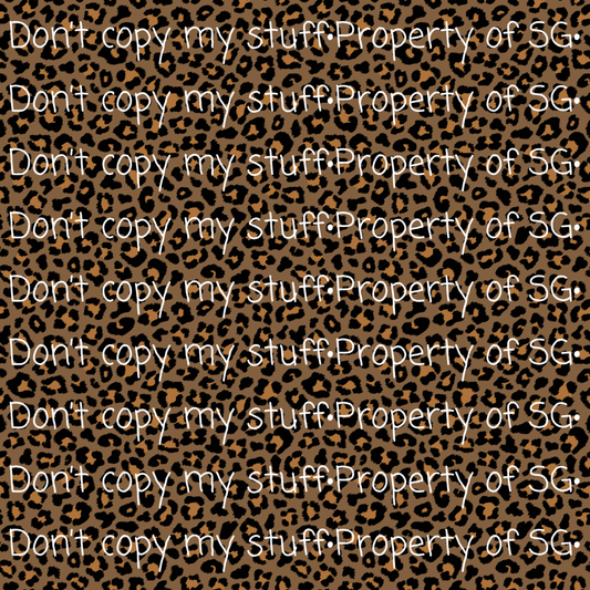 Leopard Print Seamless