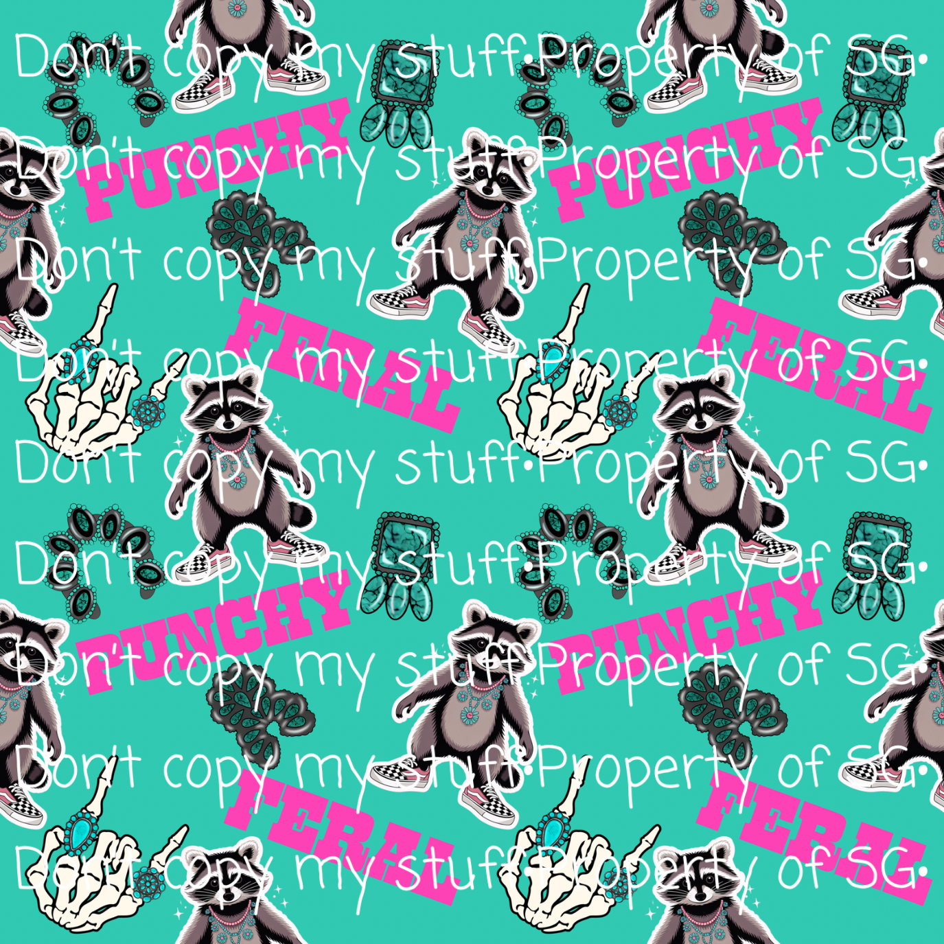 Punchy & Feral Seamless