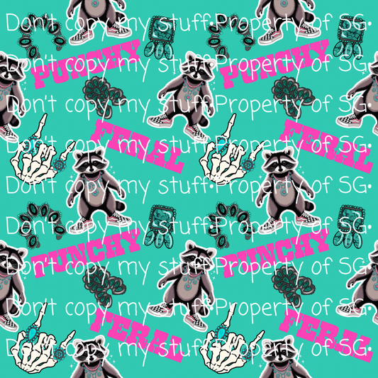 Punchy & Feral Seamless