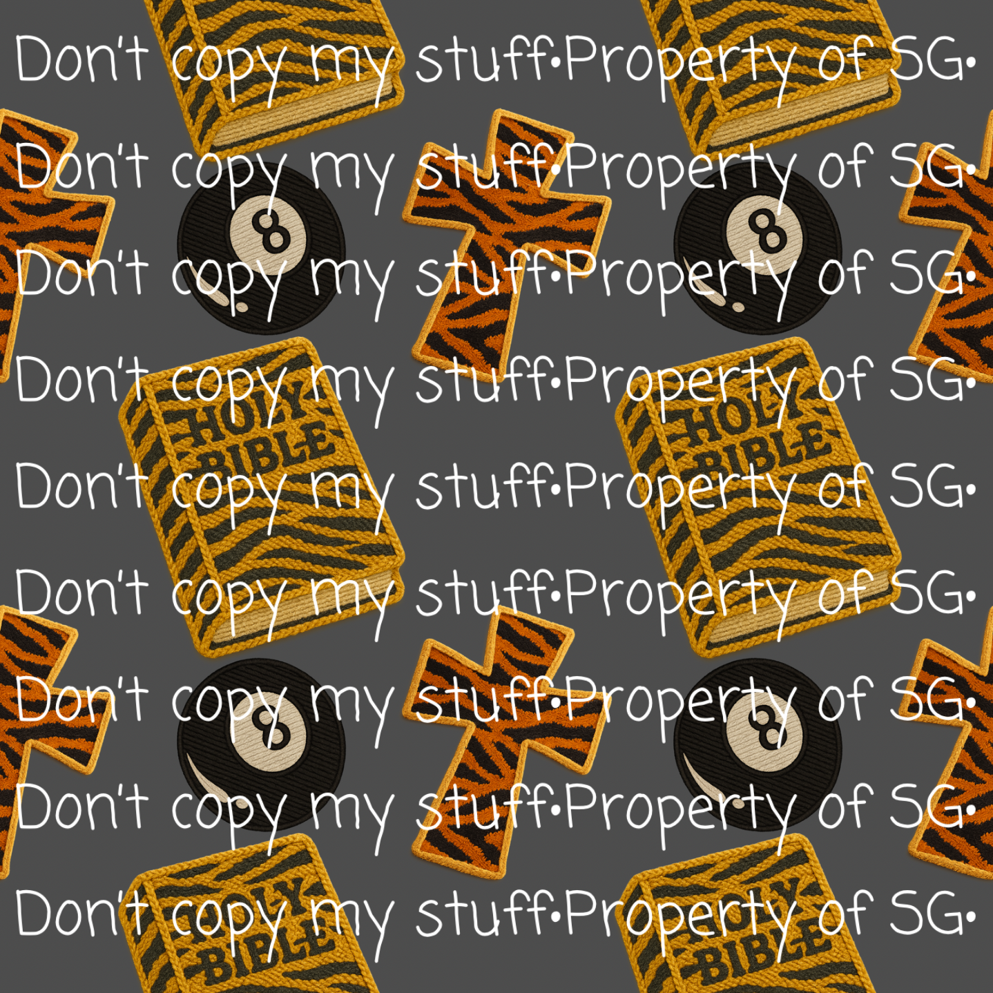 Tiger Bibles Seamless