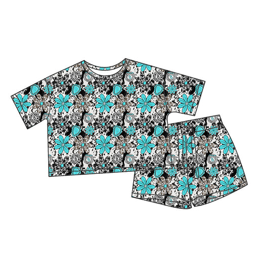 Cowgirl Flowers Comfy Set