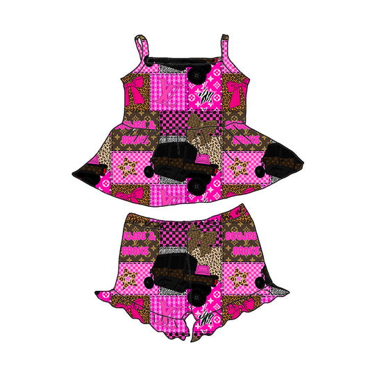 Boujee & Broke Ruffled Tank Set