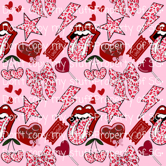 Valentine’s Leopard Seamless