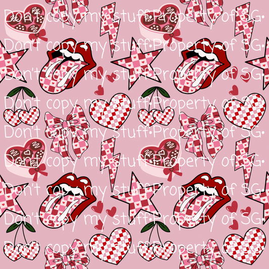 Valentine’s Checks Seamless