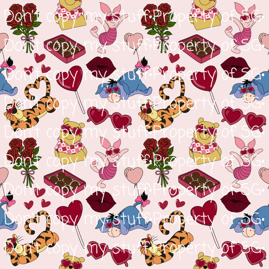 Valentine’s Bear Seamless