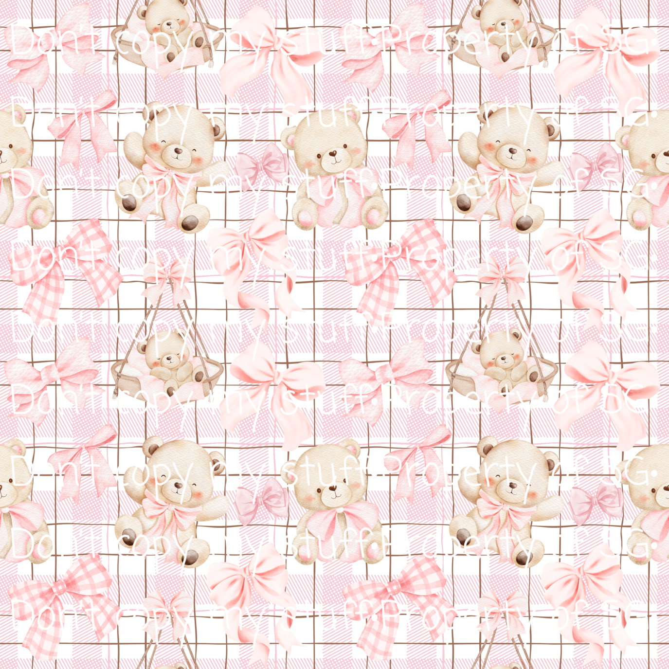 Pink Teddy Seamless