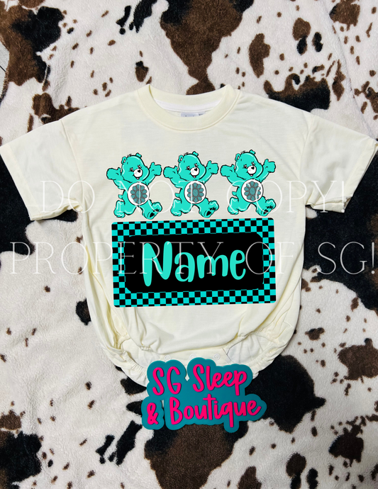 Custom Turquoise Bears PNG